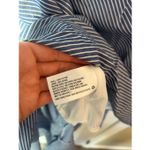 A New Day asymmetric blue stripe skirt size 4 Photo 7