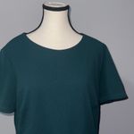 Shelby & Palmer Green Fringe Hem Dress women’s Size 16 Photo 3