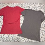 Disney  women’s  T-Shirts bundle - Red Minnie Mouse and Gray Ariel - Size Medium Photo 1