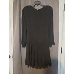 Dana Buchman Black Silk Dress, Women's Size 6, Goth Style, Evening Outfit Photo 1