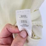 Denim Forum Unisex Light Yellow‎ Short Sleeve Button Photo 4