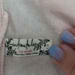 Free People L Sweetest Thing Pale Pink Lace Trimmed robe Photo 4