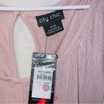 City Chic NWT Greta Romper in Blush size 18 medium Photo 5