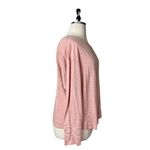 Knox Rose Tee Shirt Lace Long Sleeves Cotton Dusty Pink Women’s Plus Size XL Photo 2