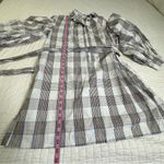 Baum und Pferdgarten LONG LANTERN SLEEVE AUBREE SHIRTDRESS WITH BELT SIZE M Blue Photo 4