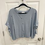 Pink Lily  Ruffle Star Top Photo 0