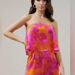 LOYO Boutique Shiny pink mai tai Barbie strapless romper Photo 2