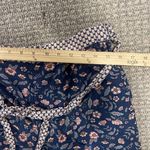 Matilda Jane  Pants Womens Sz Small A Day Off Floral Loose Lounge Wide Leg Blue Photo 5