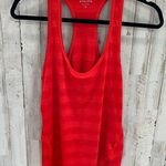 Athleta  Red Heathered Racer Back Tank Top 982780 Photo 0