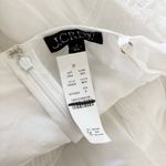 J.Crew NWT  Embroidered Midi Dress Ramie White Photo 3