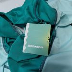 Sea Doo Women's Long Sleeve Rashguard Performance Jacket Size Small Full Zip Green Photo 10