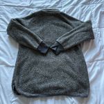 Womens Size XL Fleece Jacket Gray Blue Zip Pockets Winter Fall High Neck Photo 7