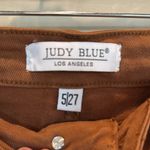 Judy Blue  Brown Ankle Cropped Jeans Photo 1