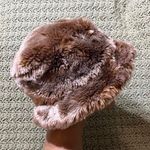 Lane Bryant Fuzzy reversible bucket hat - the other side is a really warm fleece Photo 0