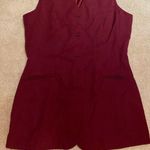 Burgundy vest, could be a dress with leggings Size L Photo 0