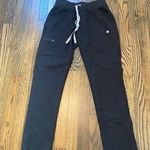 FIGS  straight leg black scrub bottoms Photo 0