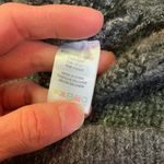 RD Style Stitch Fix  leopard Henley style fuzzy sweater Photo 2