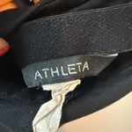 Athleta  Black Halter Neck Maxi Dress Women's Flowy Bohemian Vacation Photo 4