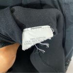 J.Crew Womens Sz S Crochet Lace Panel Layered Tank Top Black Lightweight Photo 4