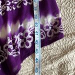 Riviera Sun Womens Sleeveless Dress Floral Embroidered Sequins Boho Purple Small Photo 12