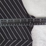 Athleta Santorini High Neck Tank Striped Sleeveless Dress XS Black Knee Length Photo 4