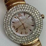 Jennifer Lopez Quartz Watch Women rose gold tone Day crystal 36mm case running Photo 2