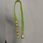 Vintage Preppy Lady Hats D Ring Ribbon Belt LG Douglas Paquette Providen Green Photo 1