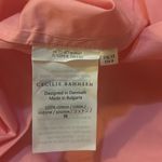 Cecilie Bahnsen Juniper Cotton Poplin Midi Dress Pink Size 2 Photo 7