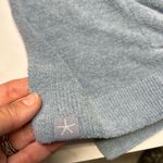 Barefoot Dreams Blue Cozychic Ultra Lite Short Sleeve Zip Up Hoodie Photo 4