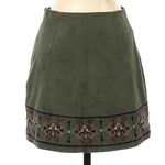 Abercrombie & Fitch | Vegan Faux Suede Bohemian Western Skirt Size 0 XXS XS Photo 1