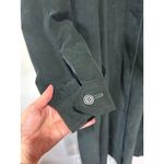 Vintage Count Romi ultra suede long coat black size 8 flaw on pocket Photo 2