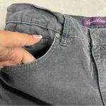 Gloria Vanderbilt Gray corduroy size 12 missy Pants Photo 8