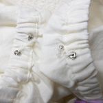 Madewell NEW  Linen-Cotton‎ Puff-Sleeve Mini Dress, lighthouse, 10 Photo 8