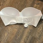 Maidenform  Sweet Nothings Perfect Coverage Strapless‎ Bra Women Size 40DDD White Photo 1
