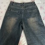 Acubi vintage wash look wide leg high waisted jeans READ DESCRIPTION Brown Size XL Photo 3