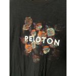 Peloton  Floral Tank Top Womens XL Muscle TShirt Active Gray Sleeveless Athletic Photo 3