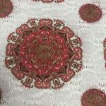 Signature Studio ‎ Women’s Size Small Top Cream Orange & Brown Photo 3