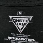 Monster Jam Grave Digger Rest in Pieces T-Shirt Size Medium Photo 3