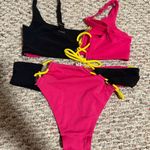 Agent Provocateur Jojo Pink Colorblock Bikini Photo 11
