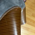 Dusty light blue Gray Ankle Booties with Zipper Detail ladies 6.5 Photo 12