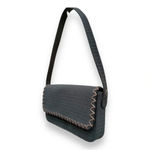 Stuart Weitzman  Handbag Solid Green Textured Shoulder Bag Purse with Dust‎ Bag Photo 1