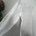 J.Crew NEW Double-gauze Button-up Shirt White Minimalist Staple Size XS Classic Photo 8