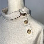 J.Crew  Cream Cowl Neck Sweater‎ with Relaxed Fit Photo 12