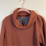 Kuhl  Women’s Athena Cowl Neck Merino Wool-Blend Sweatshirt Copper Large Photo 2