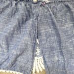 Rip Curl  Crochet Lace Embroidered Halter Tank Top Women’s Medium Boho Western Photo 8