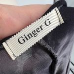 Ginger G  Tie Dye Shirt Dress Black Gray Size Medium NWT Photo 6