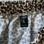 SheIn cheetah/leopard print flowy mini skirt Photo 2