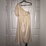 Farm Rio  Off-White One Shoulder MaxiDress Photo 3