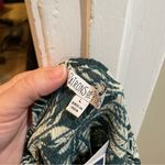 Patrons of Peace Fern Print Smocked Halter Peplum Top Green White Women’s Large Photo 8