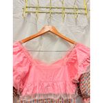 Vintage 1960s/70s Pink Floral Square‎ Dancer Rockabilly Dress Whimsical Prairie Size undefined Photo 6